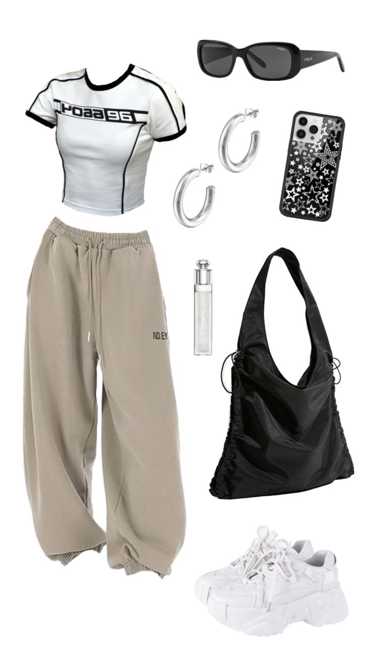 #outfitinspo Baggy Pants Crop Top, Fashion Magazine Aesthetic, Magazine Aesthetic, Teen Style, Practice Outfits, Casual Preppy Outfits, Trendy Outfits For Teens, Easy Trendy Outfits, Couture Runway