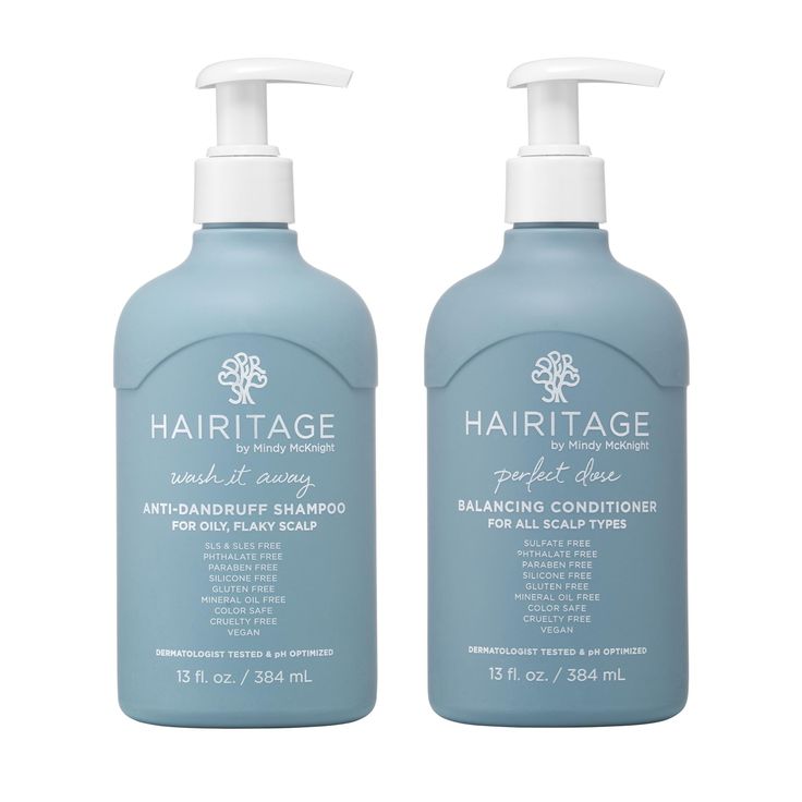 PRICES MAY VARY. Hairitage Anti-Dandruff for Oily Scalp Shampoo & Balancing Conditioner Set helps eliminate scalp itching, irritation, redness, flaking associated with dandruff and/or seborrheic dermatitis. Specially formulated for oily, flaky scalps, containing 1% Selenium Sulfide and gently cleanses, removes excess oils, impurities, and build-up to promote a healthy scalp. Non-stripping, light weight formula refreshes and revitalizes scalp to promote healthy hair. Dermatologist-tested & pH Opt Shampoo For Dry Hair, Shampoo For Oily Hair And Dandruff, Best Dandruff Shampoo, Best Shampoo And Conditioner For Dandruff Dry Scalp, Dandruff Shampoo Best, Oily Scalp Shampoo, Best Shampoo For Dandruff, Shea Moisture Dandruff Shampoo, Flaky Scalp