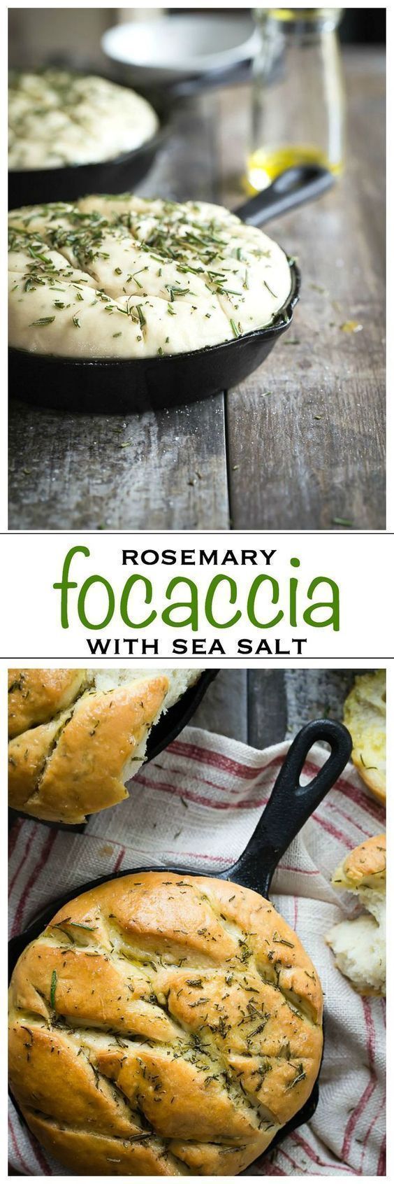 rosemary focaccia with sea salt recipe