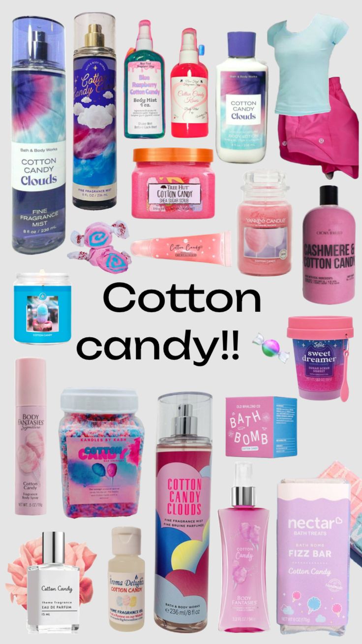 Cotton candy! 🍬 Strange Fashion, Body Hygiene, Basic Skin Care Routine, Body Smells, Shower Skin Care, Perfect Skin Care Routine, Pretty Skin Care, Perfume Scents, Perfume Lover