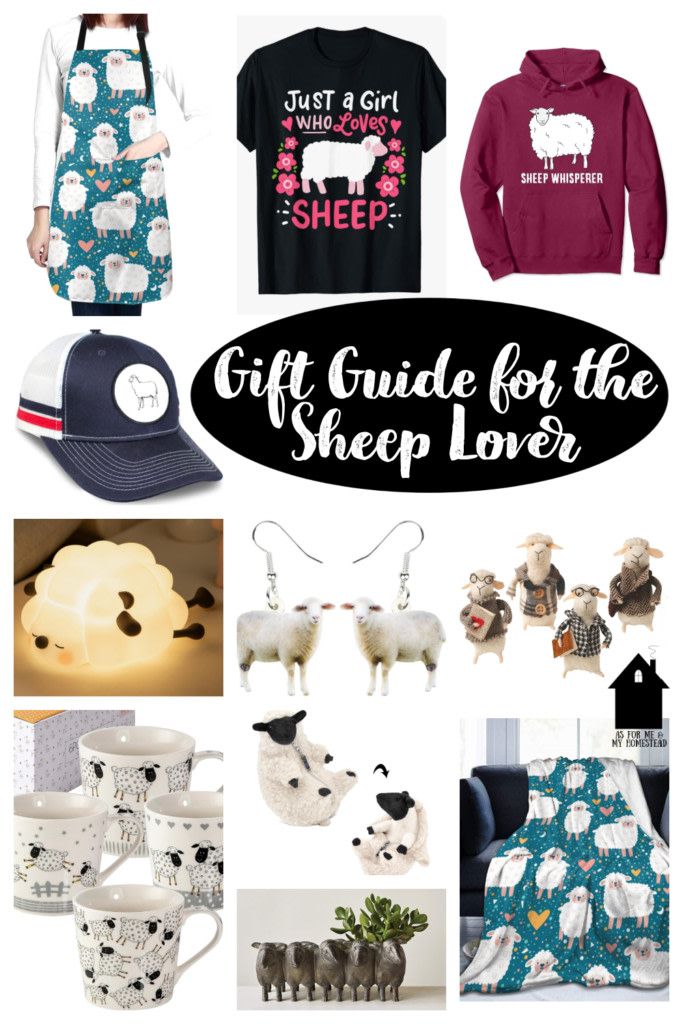 the gift guide for the sheep lover is featured in this post - it - up