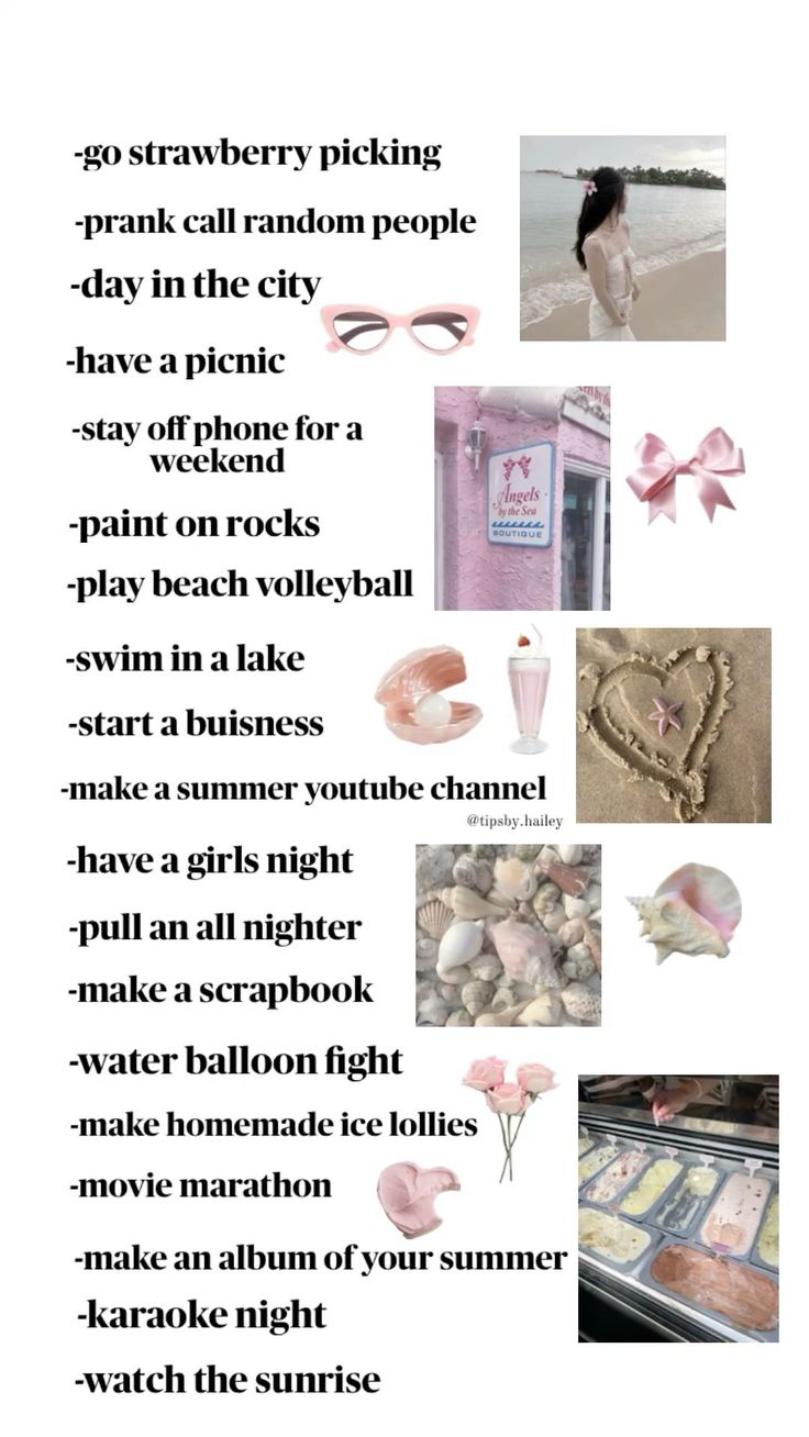 a poster with words describing the different things in front of it, including shells and other items