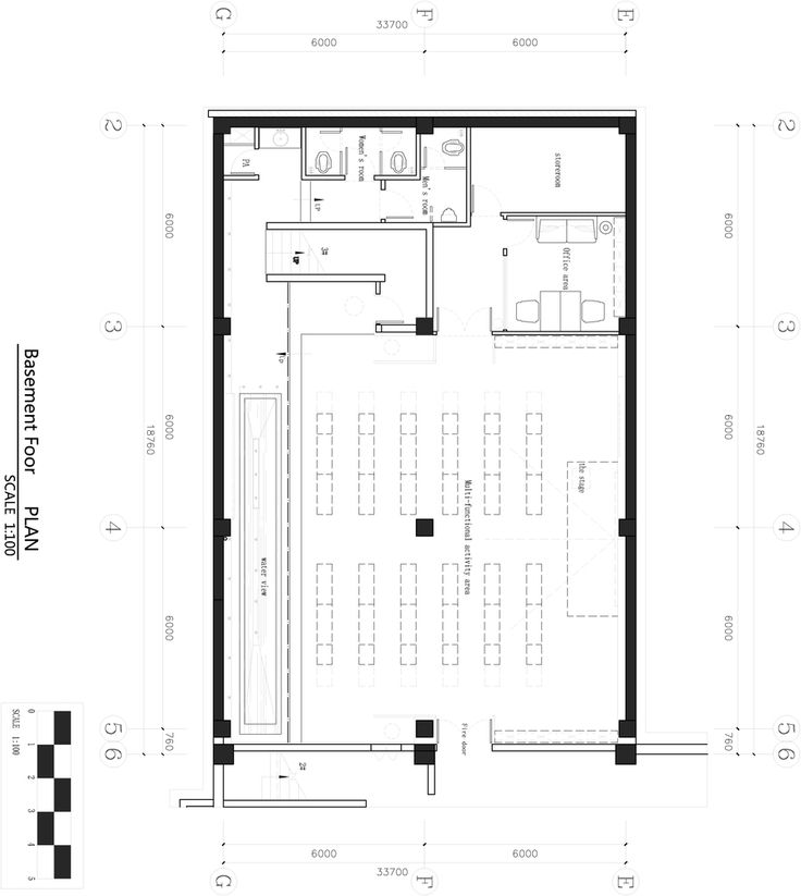 the floor plan for an office building