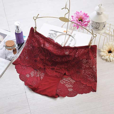 3pcs Women's sexy underwear intimates sheer lace panties Burgundy #605-509 sold by Panties-World on Storenvy Sheer Lace Brief Bottoms, Red Lace Brief Bottoms, Sheer Lace Briefs, Lace Flowers, Women Lace, Sheer Lace, Boho Shorts, All Over The World, Small Businesses