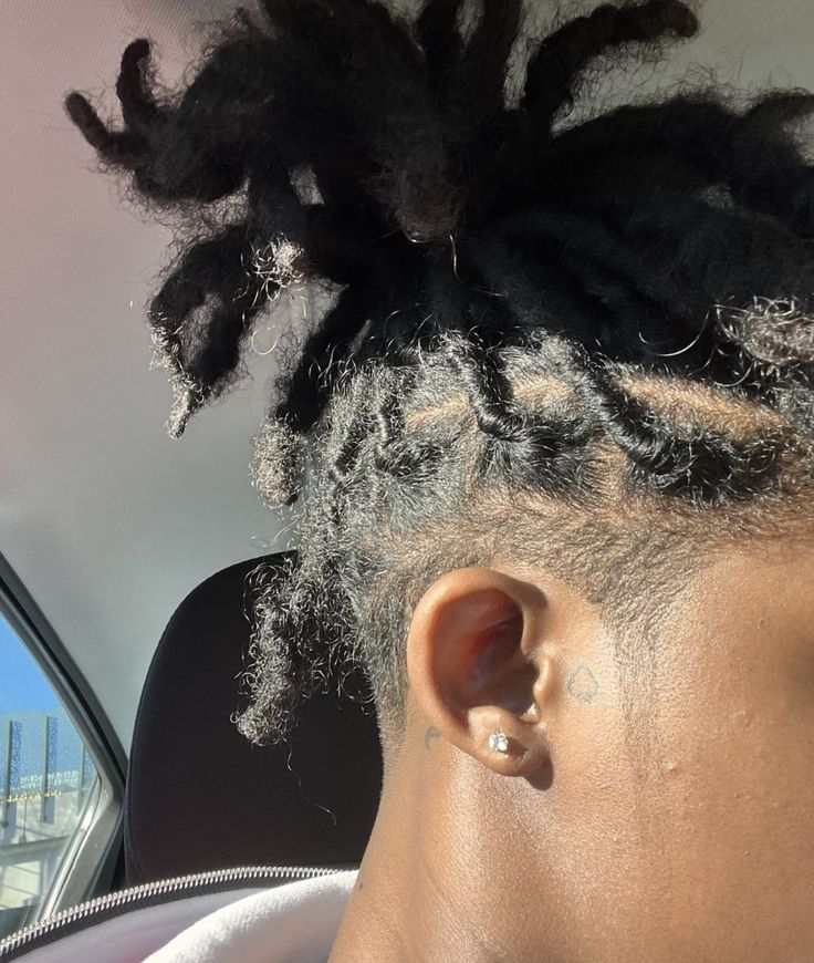 Taper Fade With Dreads, Stud Haircuts, Dreadlock Fade, Stud Hairstyles, Studs With Dreads, Fade Haircut Curly Hair, Low Taper Fade Haircut, Short Fade Haircut, Undercut Long Hair