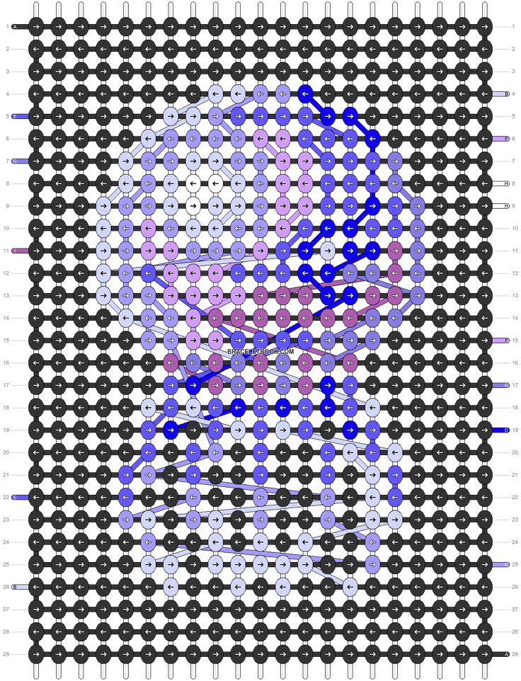 an image of a computer screen with blue and black dots