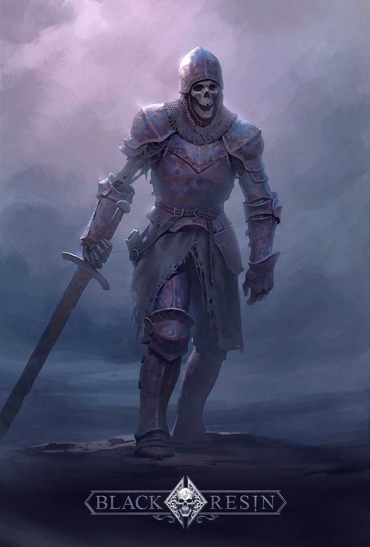 Skeleton Monster Art, Skyrim Magic, Fantasy Species, Fantasy Army, Skeleton Soldier, Npc Rpg, Undead Knight, Undead Warrior, Skeleton Warrior