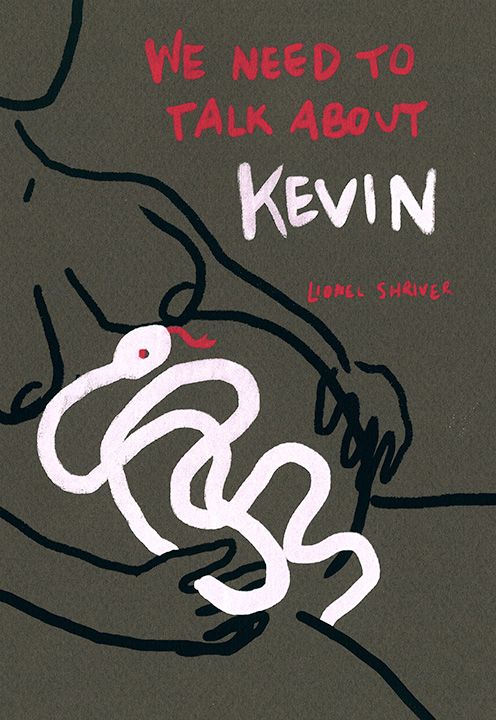 the cover of we need to talk about kevin by leor schiele