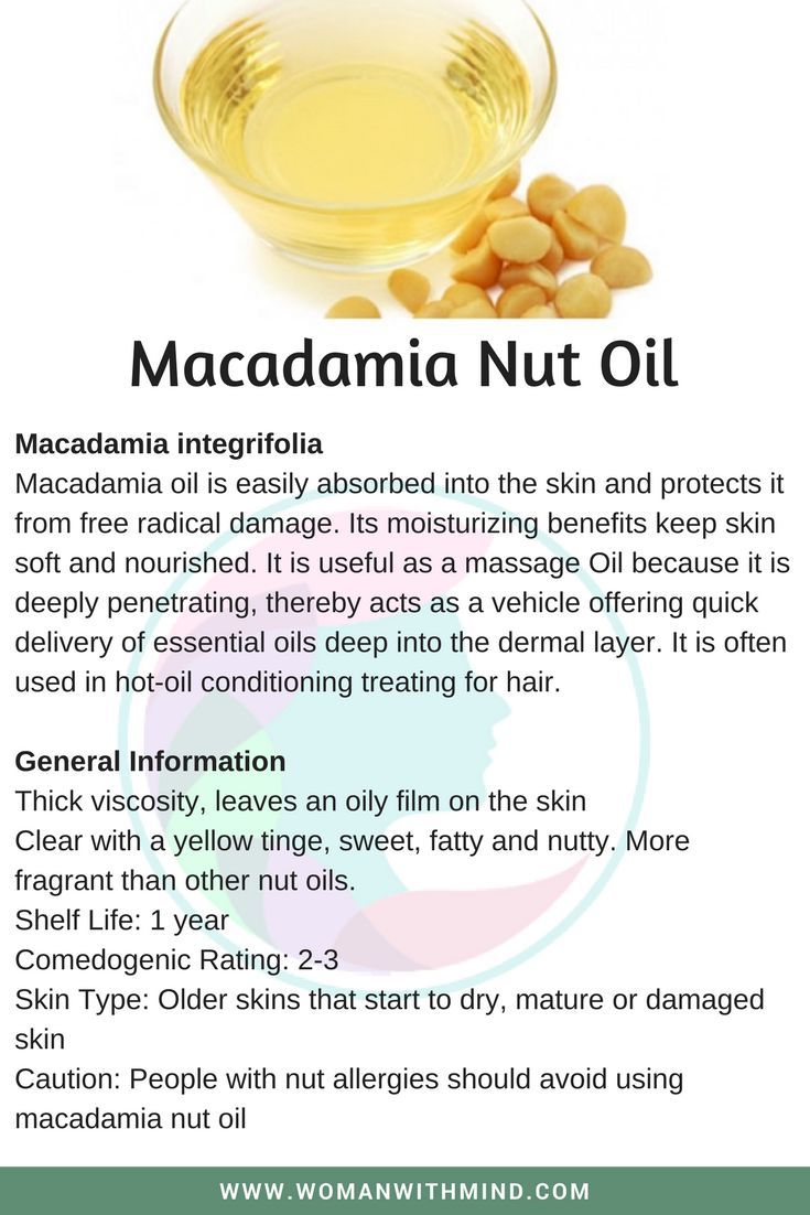 Macadamia Oil General Information and Beauty DIY #diy #diybeauty #essentialoils Macadamia Oil Benefits, Natural Oils For Skin, Essential Oils Collection, Essential Oil Carrier Oils, Macadamia Nut Oil, Coconut Oil Uses, Essential Oil Benefits, Macadamia Nut, Carrier Oil