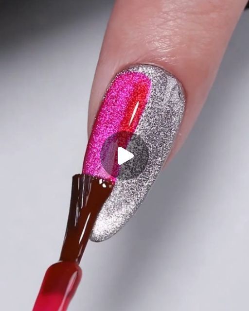 Cat Eye Nails Polish, Nail Art Designs Images, Polygel Nails, Nail Art Designs Videos, Subscribe To My Youtube Channel, Cat Eye Nails, Dipped Nails, Tag Your Friends, Nail Art Tutorial