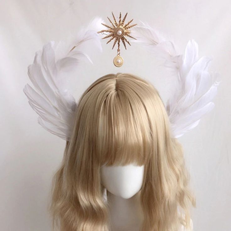 Halo Ideas, Angel Crown, Angel Headband, Crown Costume, Angel Cosplay, Halo Angel, Gothic Cosplay, Free Vibes, Angel Halo