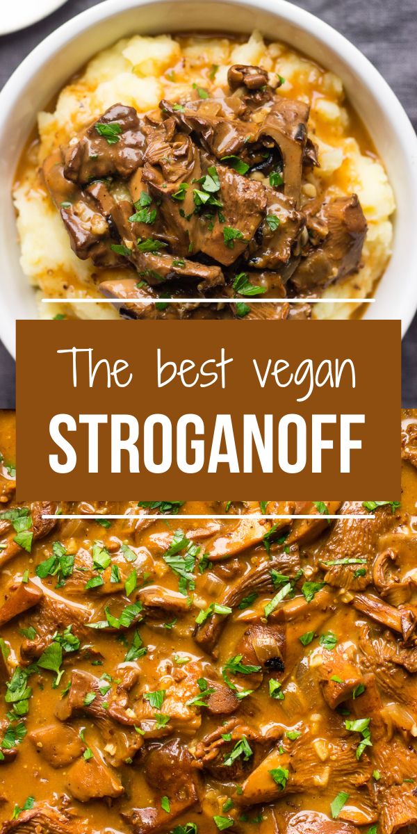 the best vegan stroganonoff recipe is so easy to make and delicious