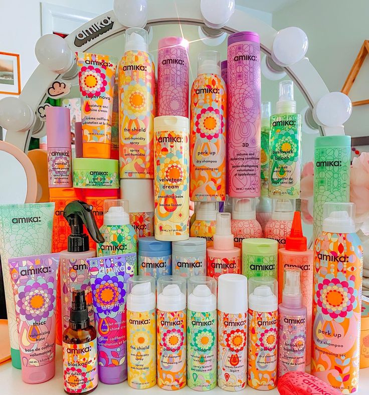 amika | #saturdayshelfie starring ⭐ your very own 💁 shout out your fave #amika product in a comment 👇! 📷: @kateclementine_beauty… | Instagram Country Phone Cases, Fun Sleepover Activities, Amika Hair, Amika Hair Products, Green Quotes, Presents Ideas, Cute Gifts For Friends, Sleepover Activities, Makeup Organizer