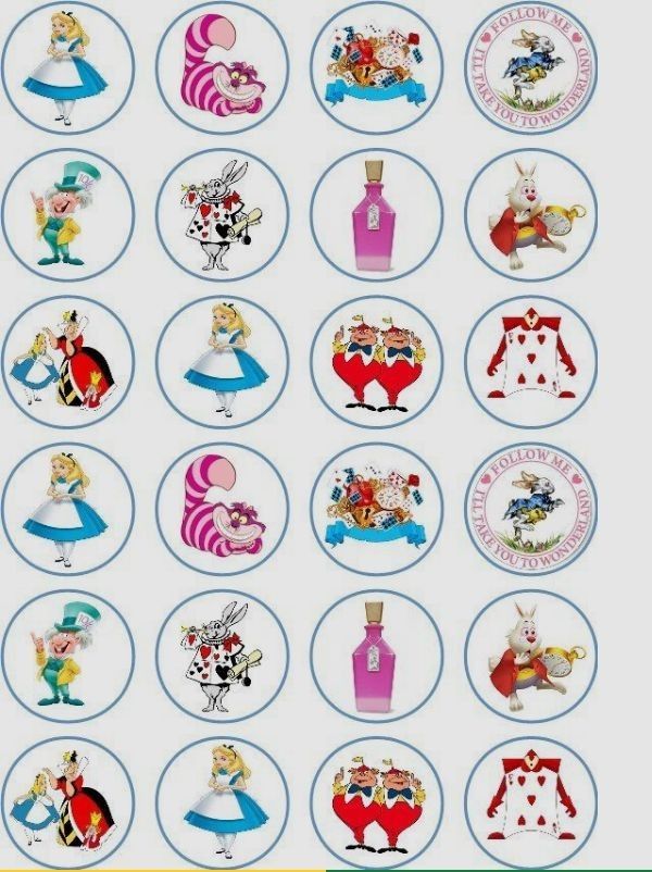 an image of various cartoon character stickers