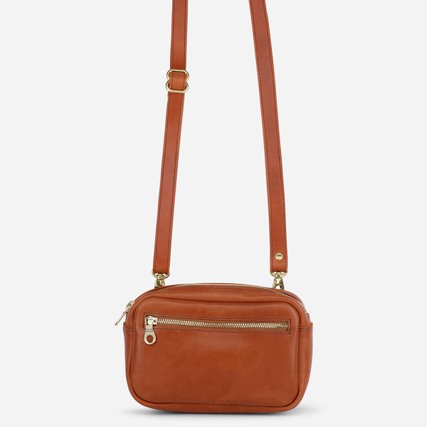 Desta Belt Bag – Parker Clay Brown Belt Bag With Detachable Strap For On-the-go, Brown Belt Bag With Zipper Closure As Shoulder Bag, Brown Belt Bag With Zipper Closure, Brown Travel Belt Bag With Zipper, Brown Crossbody Saddle Bag With Zipper, Brown Rectangular Belt Bag With Zipper Pocket, Brown Crossbody Belt Bag With Zipper Closure, Brown Saddle Bag With Zipper For Everyday Use, Brown Saddle Bag With Zipper Closure For Everyday