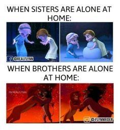 Meme Disney, Disney Princess Memes, Sibling Memes, 9gag Funny, Funny Disney Memes, Funny Disney Jokes, Funny Disney, Sisters Funny, Carl Grimes