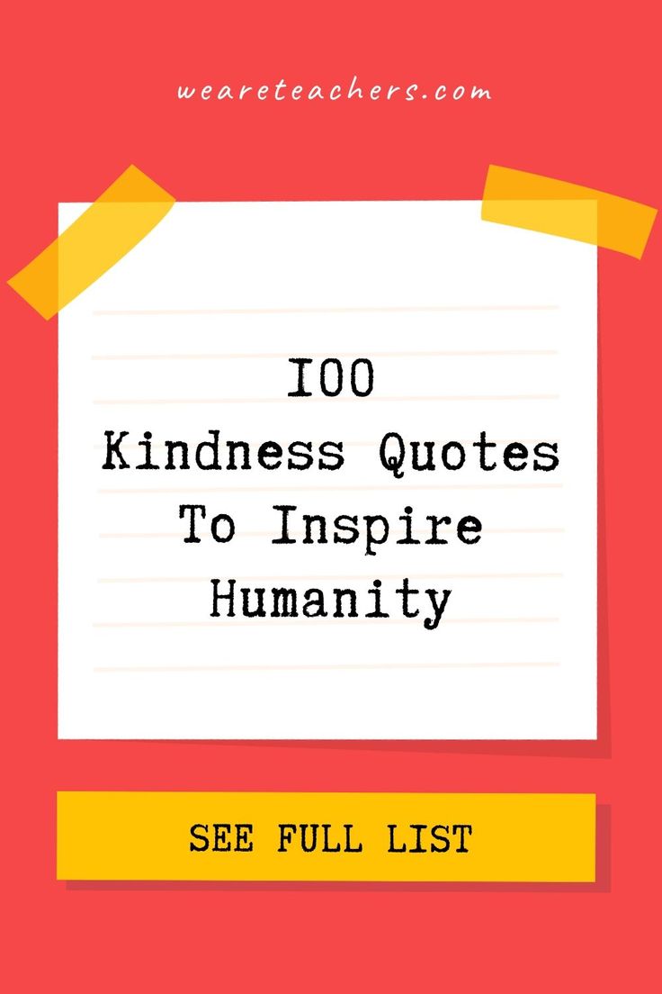 a piece of paper with the words 100 kindness quotes to inspire humanity see full list