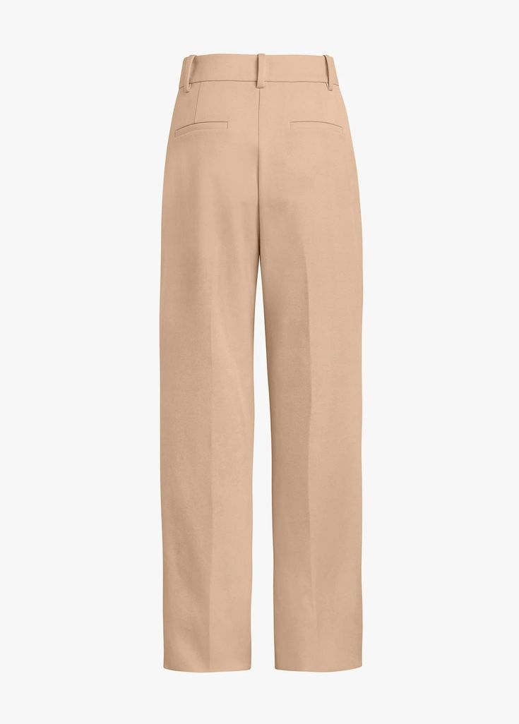 THE FAVORITE PANT | Favorite Daughter Tailored Beige Wide Leg Pants, High-waisted Beige Dress Pants With Welt Pockets, High-waisted Neutral Wide Leg Pants For Work, Neutral High-waisted Wide Leg Pants For Work, Beige High-waisted Dress Pants With Welt Pockets, Chic Beige Dress Pants With Pressed Crease, Tailored Beige Wide Leg Pants With Welt Pockets, Beige Wide Leg Pants With Welt Pockets For Work, Formal Wide Leg Bottoms In Neutral Color