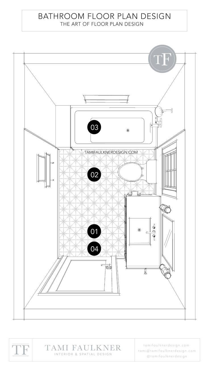 the bathroom floor plan is shown in black and white, with instructions for how to use it