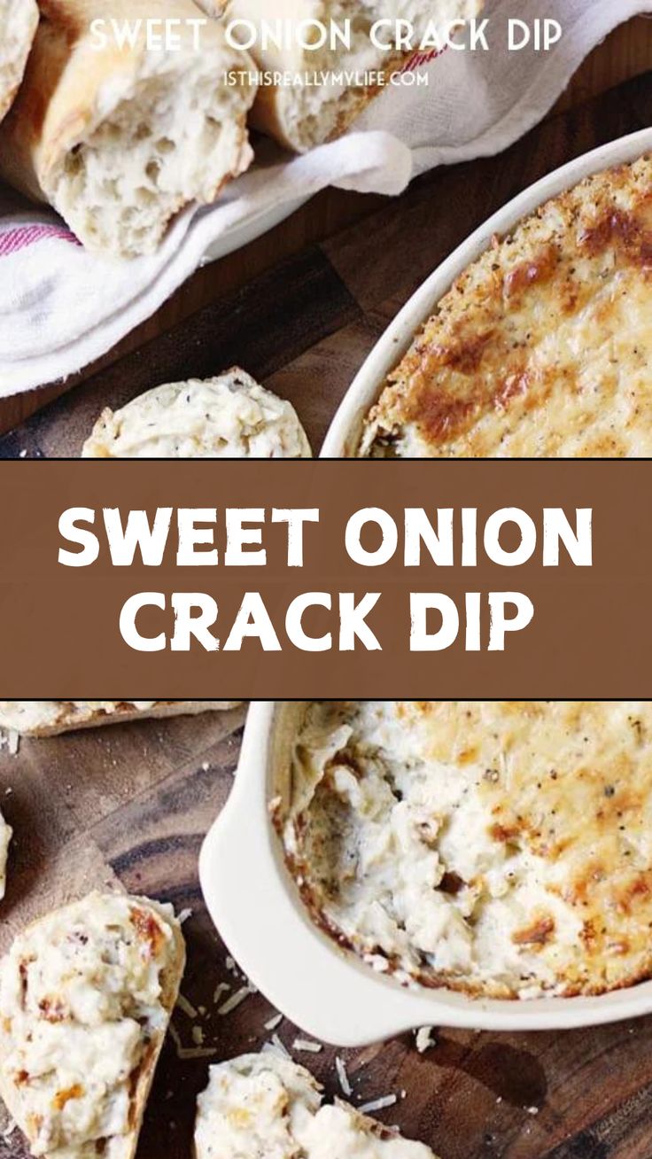 SWEET ONION CRACK DIP