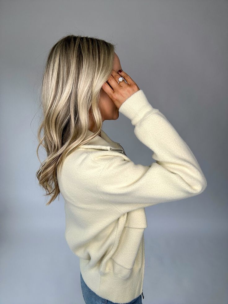 Stay cozy and cute with the Breezy Babe Zip Up Cardigan! This soft, zip-up sweater is your go-to for those crisp days when sweater weather calls. With convenient pockets and a comfy, relaxed fit, it’s perfect for layering over your favorite outfits. The zipper front makes it easy to throw on and go, while the cozy fabric keeps you warm and stylish all season long. Whether you're out for a stroll or snuggled up indoors, the Breezy Babe is the ultimate cardigan you won’t want to take off! True to Bra Top Dress, Zip Up Cardigan, Cozy Fabric, Denim Outerwear, Zip Up Sweater, Stay Cozy, Sweater Weather, Bra Tops, Zip Up