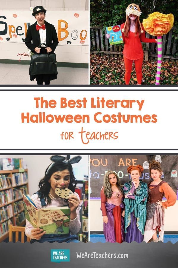 the best library halloween costumes for teachers to make their own book characters and read aloud