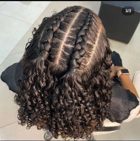 Hairstyle Ideas For Hoco, Haircut Selfie, Photo Hijab, Fire Clothes, Shower Hair, Curly Hair Braids, Mixed Curly Hair, Drum Major, Quick Natural Hair Styles