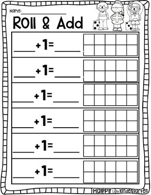 the roll and subtract worksheet for students to practice their math skills