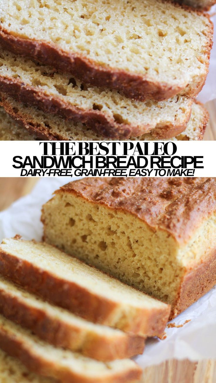 sliced loaf of bread sitting on top of a cutting board