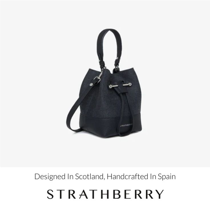 A modern take on the classic bucket bag, our best-selling osette is your perfect everyday companion. Deceptively spacious, the soft structure is handcrafted in spain and features an elegant drawstring closure, complete with our signature music bar. This compact yet versatile silhouette can be carried in hand by the leather top-handle, or styled as a crossbody bag with the detachable leather strap - for elegant ease in your everyday. All of our cashmere is consciously created with the highest lev Music Bar, Charcoal Black, Travel Wallets, Black Charcoal, Leather Top, Handbag Accessories, Black Grey, Top Handle, Bucket Bag