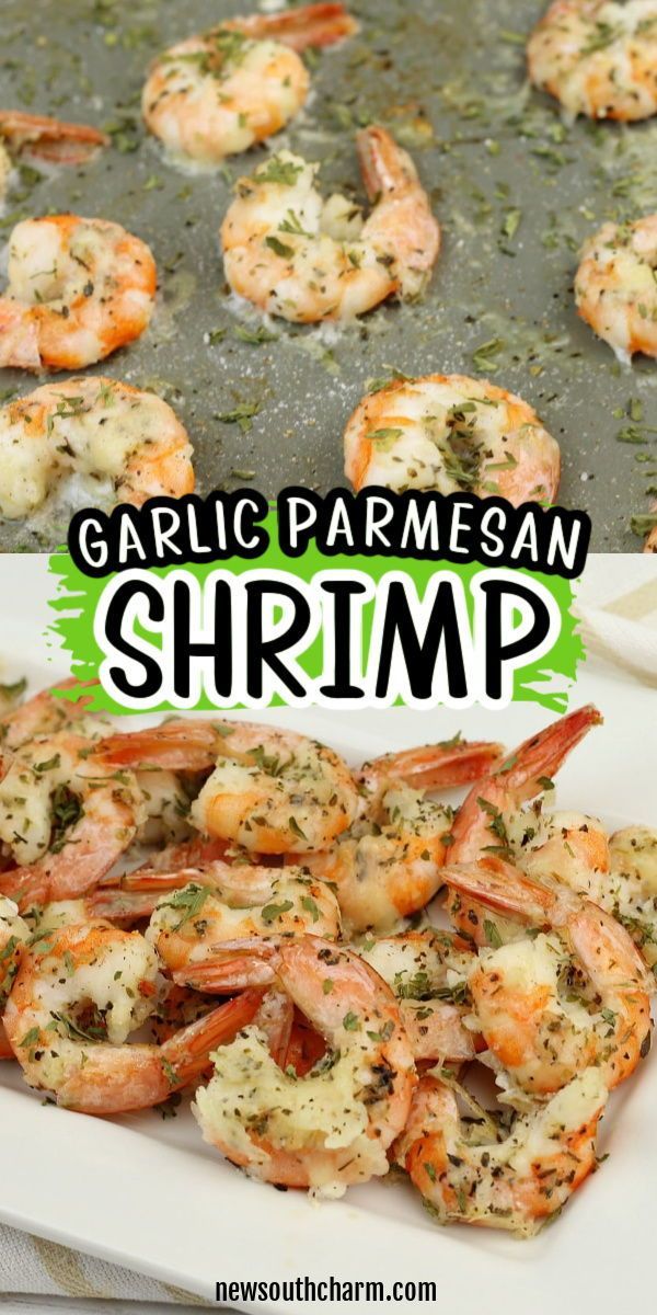 garlic parmesan shrimp is an easy and delicious appetizer