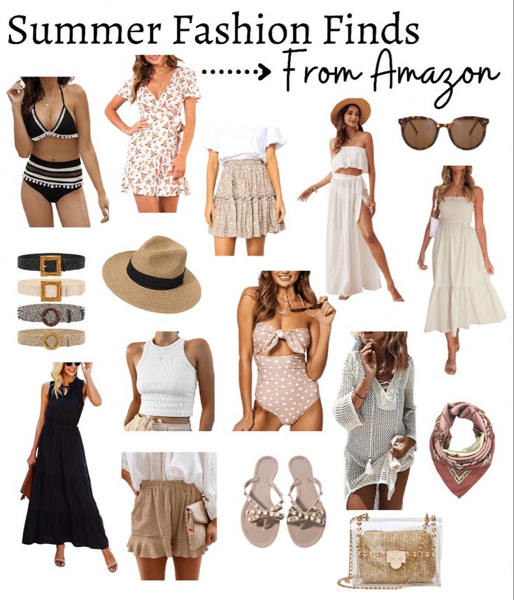 Affordable summer fashion finds from Amazon! Cute beach outfits, vacation outfits, resort style. Dresses For Island Vacation, Tropical Island Outfits Vacations, Resort 2023 Fashion Trends, Honeymoon Vacation Outfits, Trendy Vacation Outfits Beach, Resort Outfit Ideas 2023, Amazon Honeymoon Outfits, Resort Clothes For Women, Island Casual Attire Women