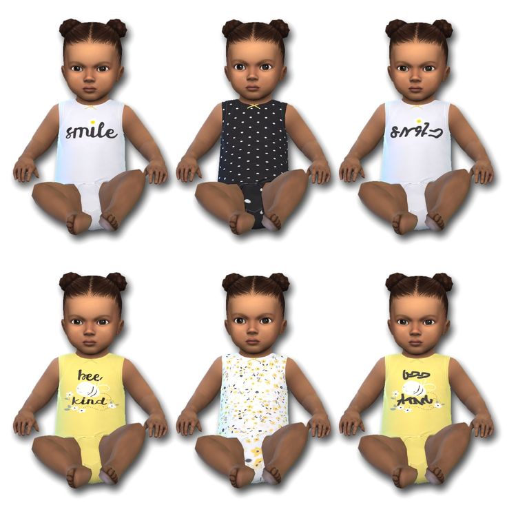 Infant Bee Garden Onesie - The Sims 4 Create a Sim - CurseForge Newborn Sims 4, Infant Sims 4, Infant Clothes, 4 Baby, Bee Garden, Full Body Suit, Best Mods, Black Babies, Sims 4 Cc