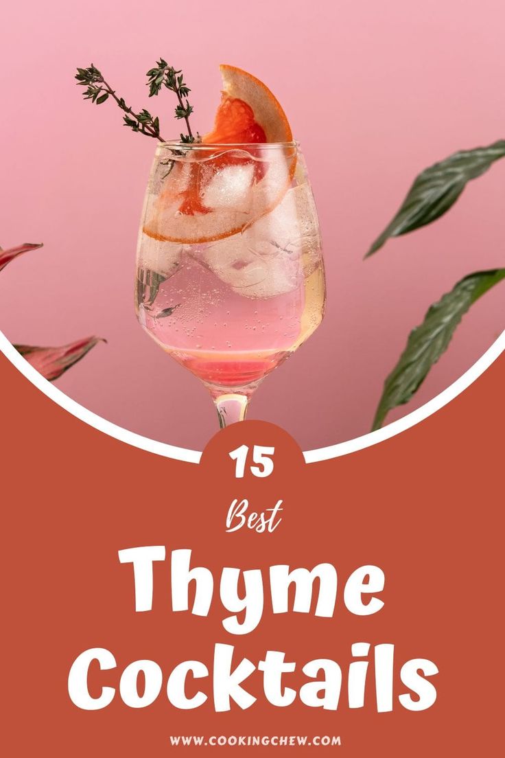 the 15 best thyme cocktails