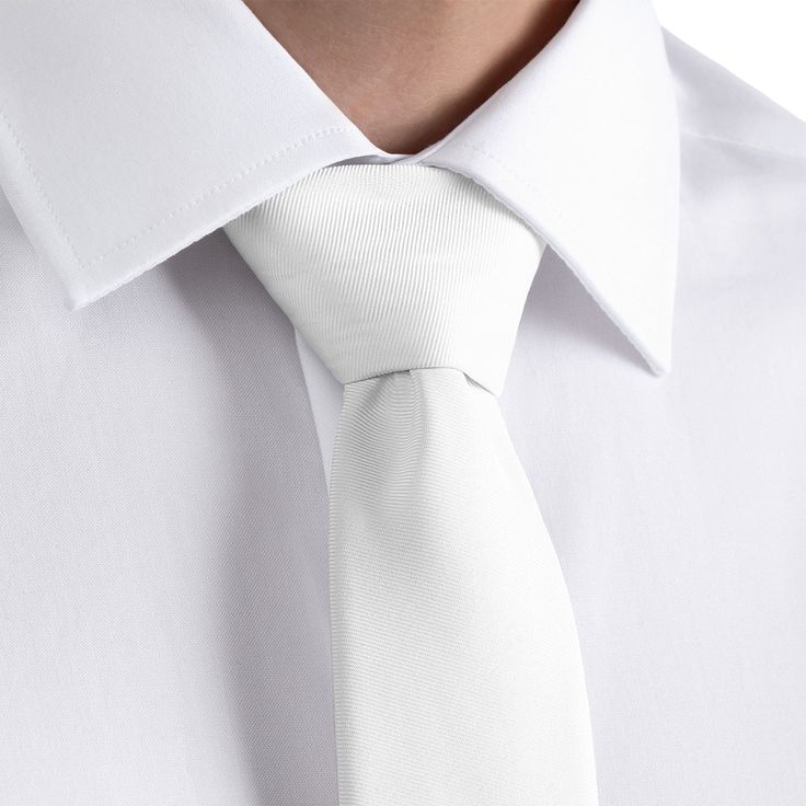 A solid white necktie symbolizes purity and perfection. The KT White necktie provides unyielding elegance and sophistication. Popular Bridesmaid Dresses, Dress Colors, Bridesmaid Dress Colors, Petite Women, Ivory Color, Scarf Hairstyles, Pure White, Necktie, Formal Occasion