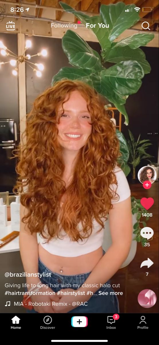 Ginger Hair Color With Blonde Curly, Copper Hair Color On Curly Hair, Ginger Hair Natural Curls, Red Copper Hair Color Curly, Red Hair Color Curly Hair Natural Curls, Copper Ginger Curly Hair, Copper Hair With Dark Roots Curly, Naturally Curly Copper Hair, Curly Ginger Hairstyles