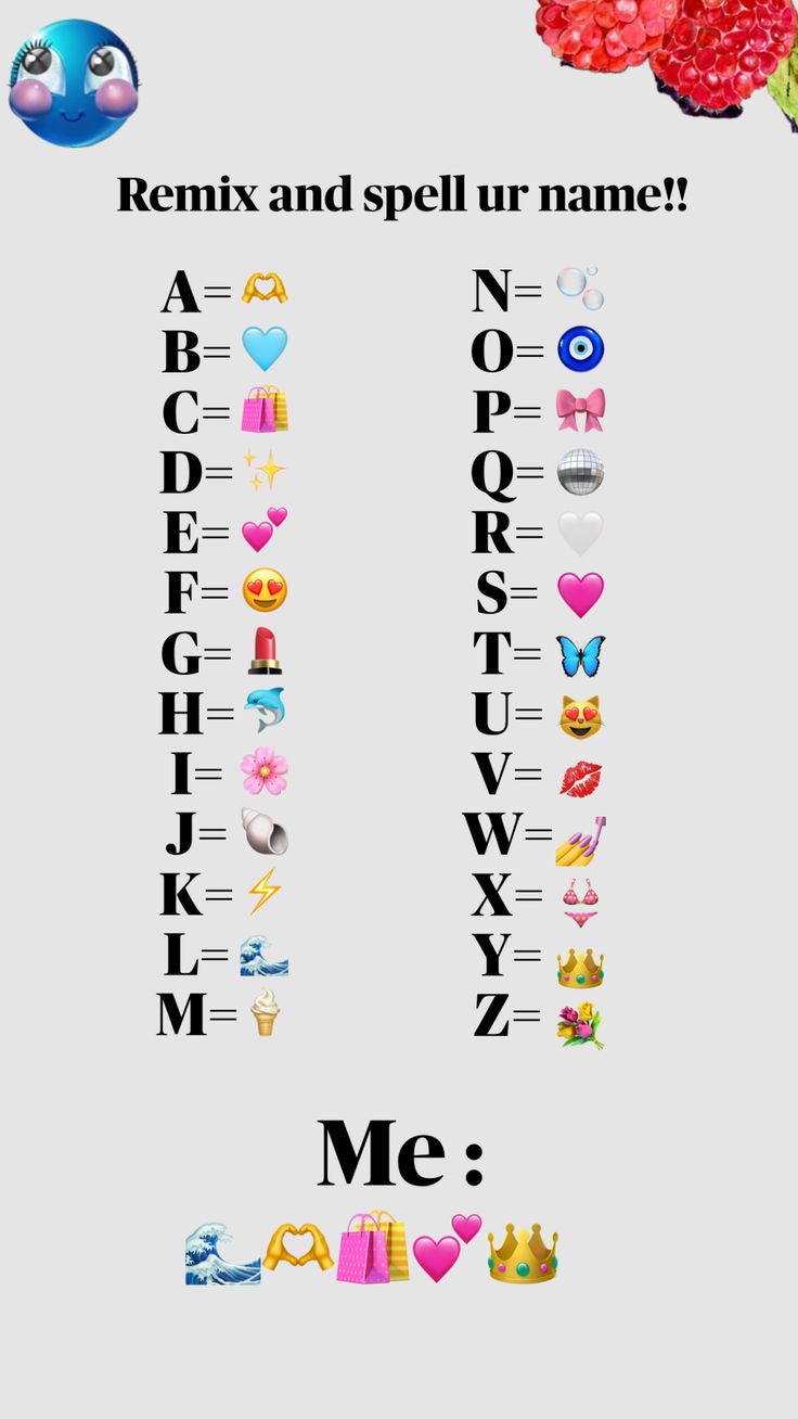 a poster with different types of letters and numbers on it, including the letter m