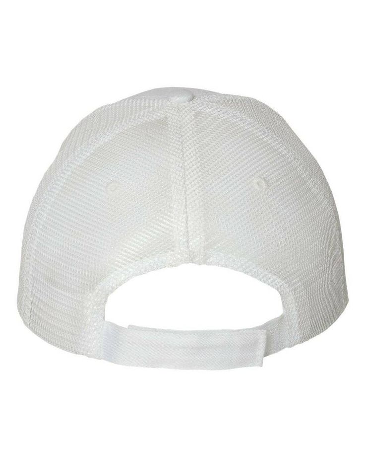 Sandwich Trucker Cap - WHITE/ WHITE - ONE SIZE | Valucap Sandwich Trucker Cap in White/White | Mesh White Adjustable Trucker Hat With Curved Visor, White Snapback Sports Hat, White Adjustable Visor Trucker Hat, White Adjustable Trucker Hat With Curved Bill, White Adjustable Snapback Hat With Curved Brim, White Snapback Trucker Hat For Sports, White Adjustable Trucker Hat With Visor, White Adjustable Curved Bill Trucker Hat, White Curved Bill Sports Hat