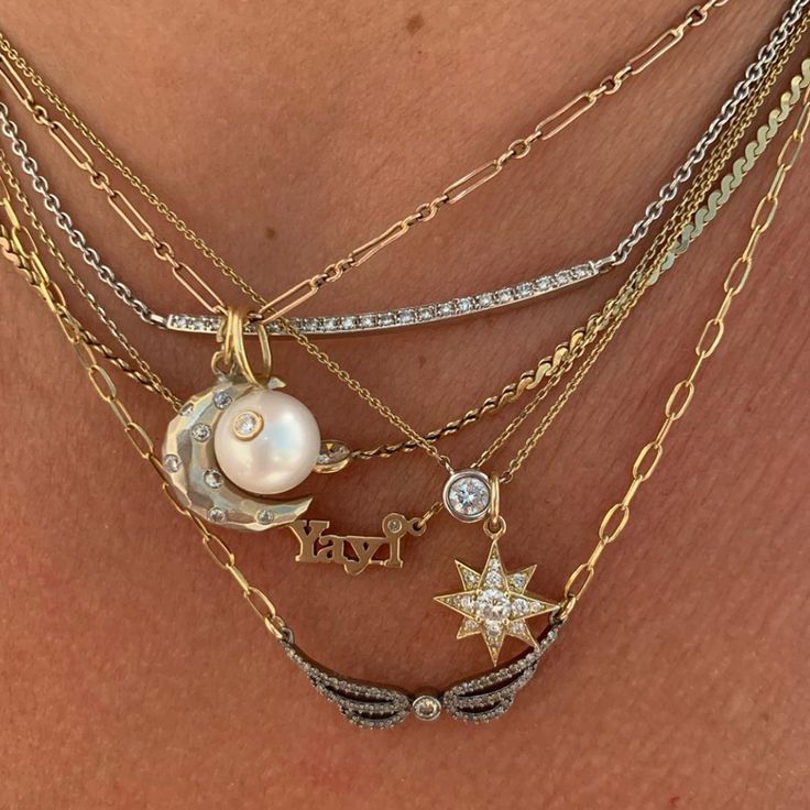 This finely handcrafted necklace is made completely of 14K solid gold and pavé set with GVs1 quality round brilliant cut natural real Diamonds while complemented by a 14K solid gold chain, finished with a secure lobster claw clasp. This item is adjustable in length or available to be purchased as a charm pendant without the chain. Pavé Starburst Dimensions: approximately 11.65mm (w) x 11.65mm (h) NOTE: The bail size for the pendant is 4.75mm (d), when purchased as a charm alone without the chain 14k Gold Celestial Necklace With Diamond Accents, Celestial White Gold Necklaces With Diamond Accents, Celestial Style 14k White Gold Necklace, Celestial White Gold Necklace With Diamond Accents, Celestial Wedding Jewelry With 17 Jewels, White Gold Charm Necklaces In Fine Jewelry Style, Celestial 14k Gold Diamond Necklace Gift, Celestial Yellow Gold Necklace For Anniversary, Celestial Rose Gold Jewelry With Rose Cut Diamonds