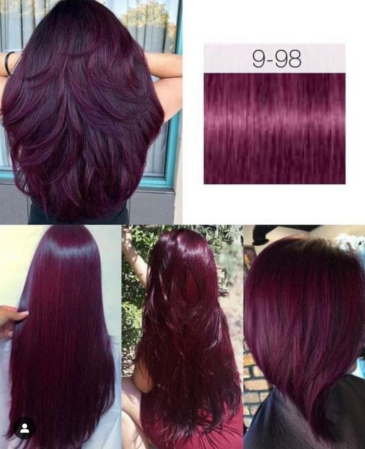 Halo Hair Color, Red Halo Hair, Igora Hair Color, Black And Red Hair, Red Hair Outfits, Pelo Color Vino, Best Haircuts For Women, Hair Color Mahogany, Best Hairstyles For Women