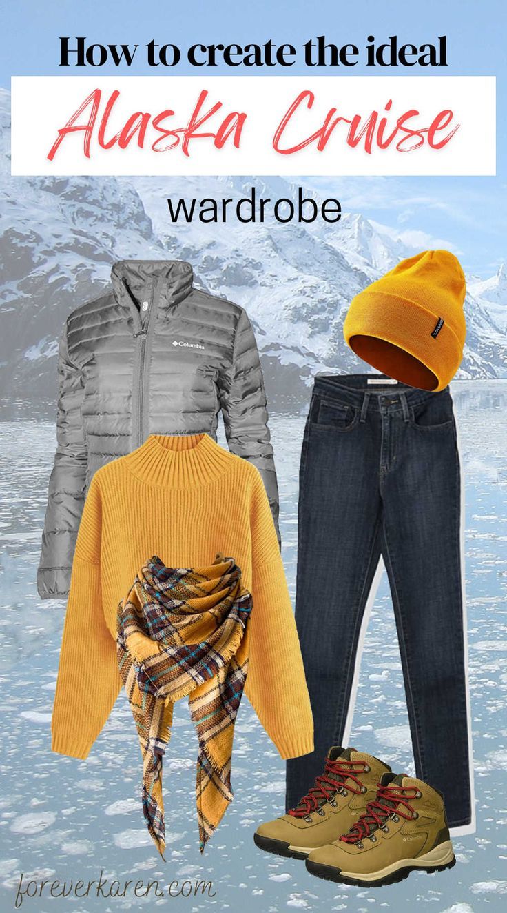 an image of how to create the ideal alaska crisse wardrobe for winter and fall