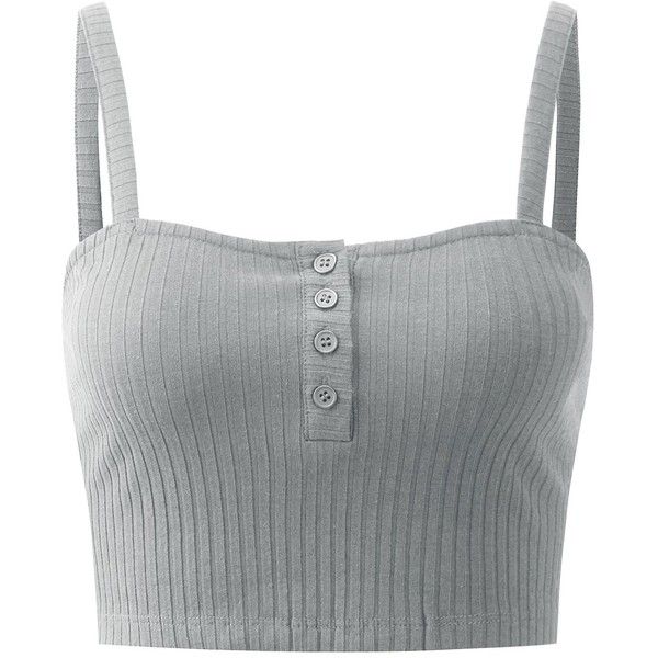 REGNA X Women Strappy fitted Spaghetti strap Crop top Grey Small at... ($13) ❤ liked on Polyvore featuring tops, shirts, crop tops, cami top, strappy top, grey crop top, spaghetti strap camisole and fitted crop top Gold Camisole, Strappy Shirt, Spaghetti Strap Shirt, Shirts Crop, Strappy Crop Top, Spaghetti Strap Crop Top, Grey Crop Top, Strap Crop Top, Strappy Tank Tops