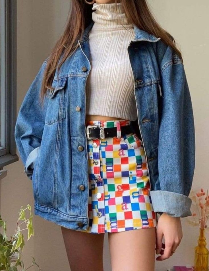 80s Fashion Skirts Outfit, Outfits From The 70s 1970s Street Styles, Late 1980s Fashion Women, 80s Skirts Outfit, Retro Outfits 80s Style Skirt, Outfit Ideas 80s Style Summer, Retro Skirt Outfits Vintage Fashion, Bright Style Outfits, 80 Fashion Women Vintage 1980s Style