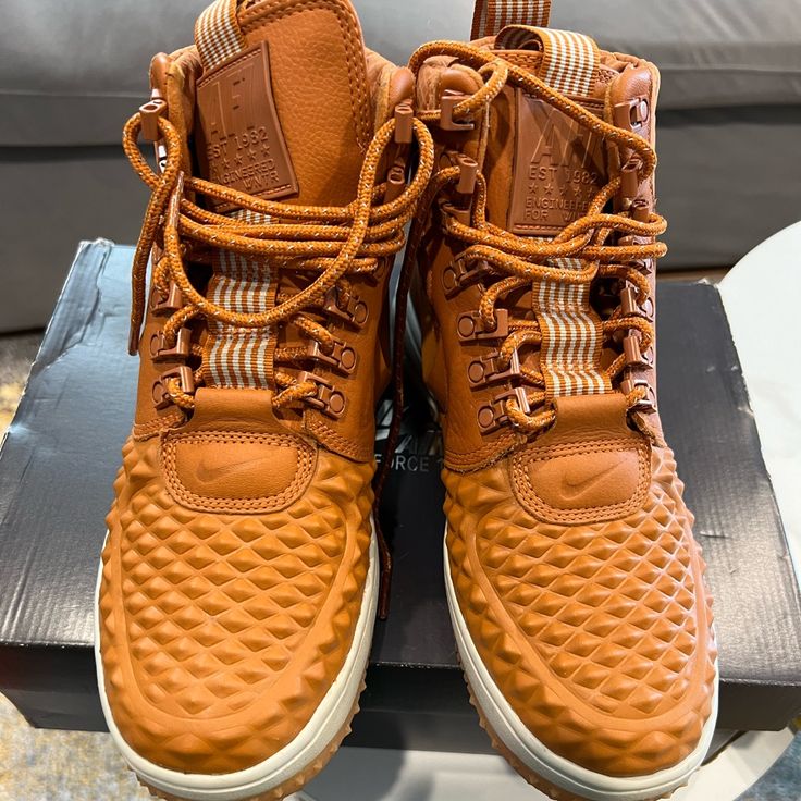 In A Very Good Condition. Nike Snow Shoes, Nike Lunar Force 1 Duckboot, Lunar Force 1 Duckboot, Duck Boots, Shoes Nike, Rain And Snow Boots, Snow Boots, Nike Men, Nike Shoes