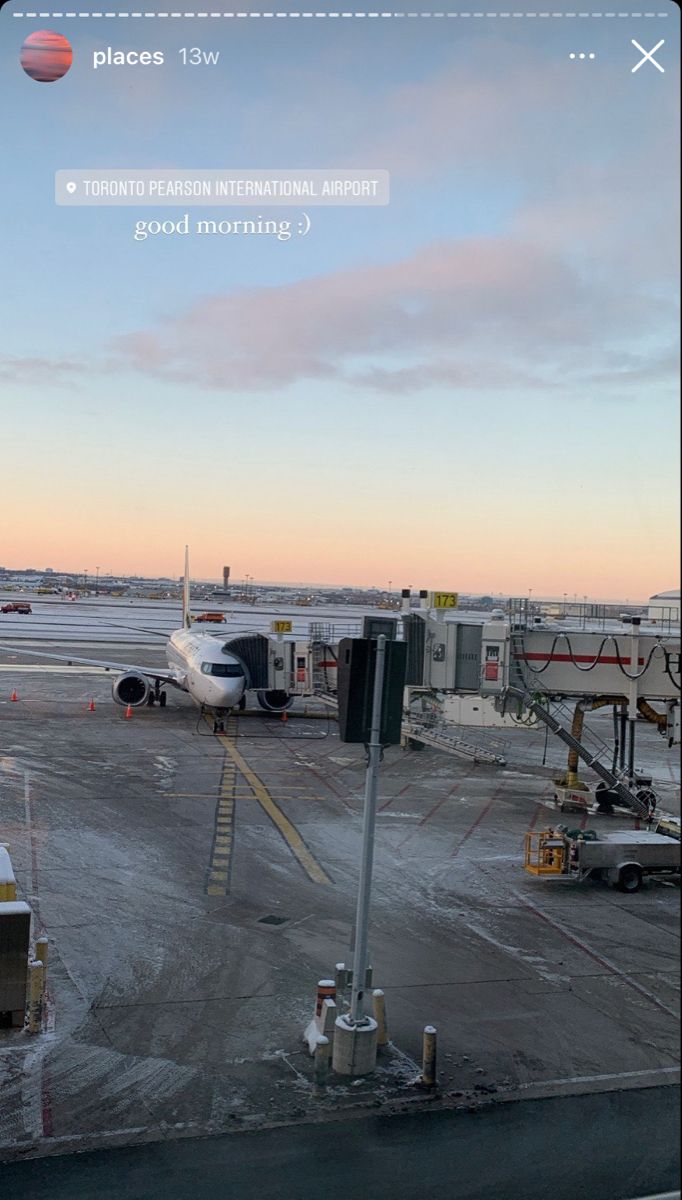 an airplane is parked at the airport terminal