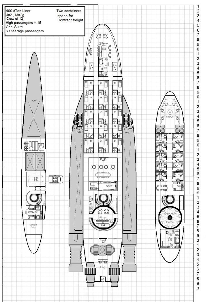 the plans for an airplane that is designed to look like a space shuttle or ship