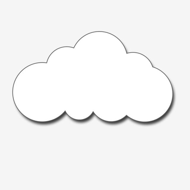 a white cloud on a gray background