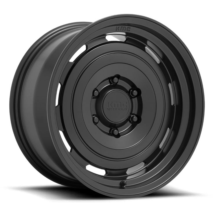 a black wheel on a white background