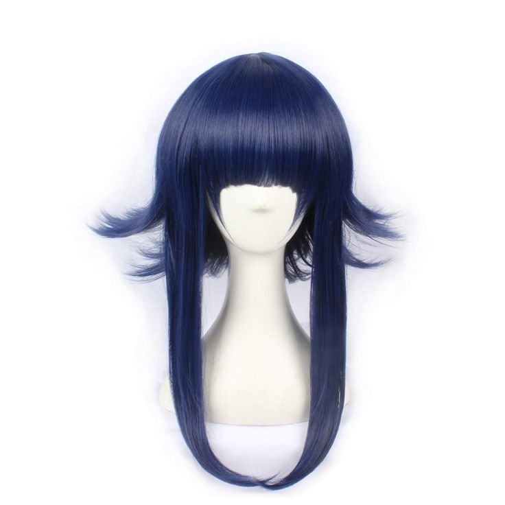 PRICES MAY VARY. Material: 100% Heat Resistant Synthetic Fiber Wigs Function: It can be used for Halloween, daily use, theme party, cosplay, or any other occasion package:1 pcs wig+ 1 wig cap Fashion Full Party Wig,Natural looking and soft touch Mona Wig Genshin, Sayu Genshin Wig, Short Blue Cosplay Wig, Paimon Wig, Chika Fujiwara Wig, Amity Blight Wig, Edna Mode Wig, Aoi Akane Wig, Wolf Cut Hair Wigs