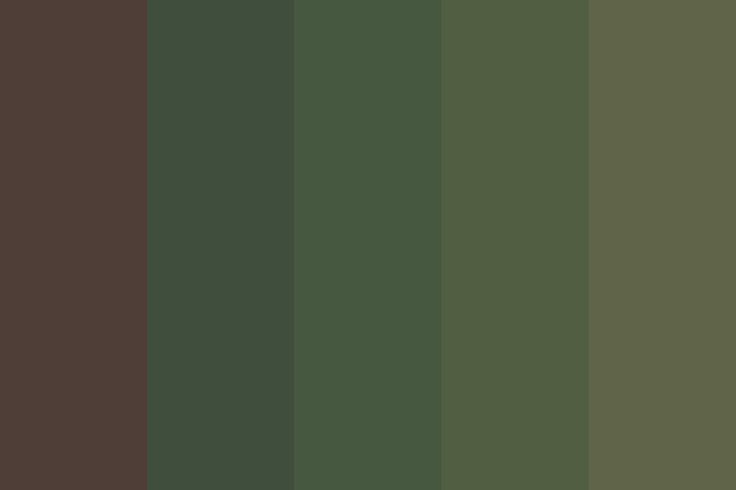 a green and brown background with vertical stripes